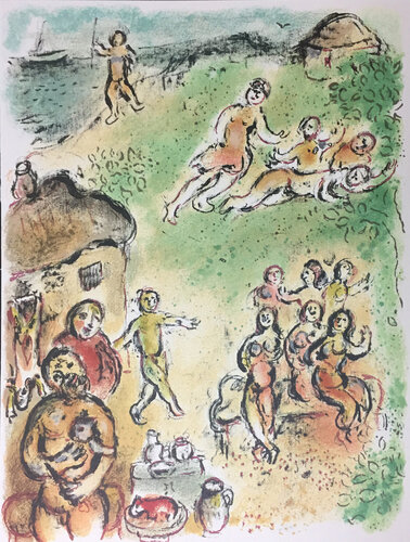 The Island of Aiolos, 1989 van Marc Chagall, Afdruk te koop op Singulart