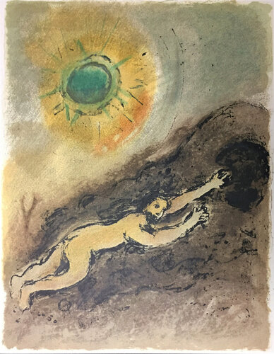 Sisyphus, 1989 di Marc Chagall, Stampa in vendita su Singulart