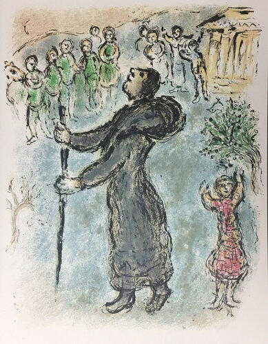 Odysseus Transformed into a Begger, 1989 von Marc Chagall, Druck kaufen auf Singulart