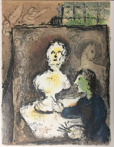 Frontispiz, 1989 van Marc Chagall, Afdruk te koop op Singulart