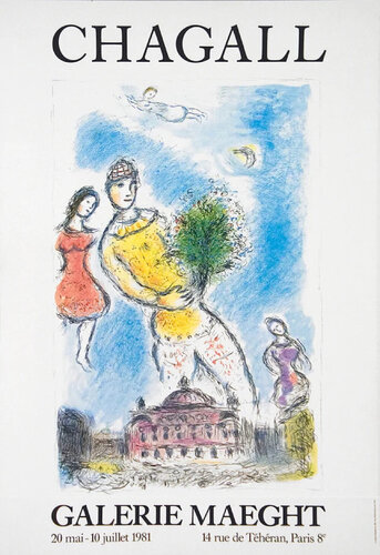 Opera Bleu by Marc Chagall, Print for Sale on Singulart