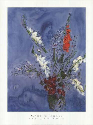 The Gladioli/Les Glaieuls par Marc Chagall, Édition en vente sur Singulart
