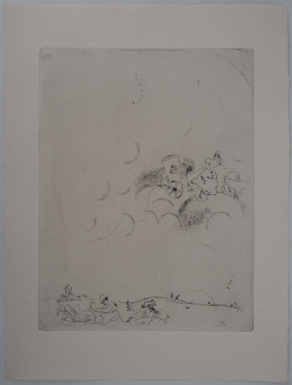 Les rêves de Tchitchikov Marc Chagall