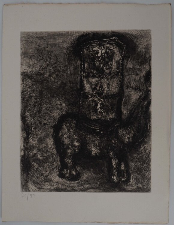 Le rat et l'éléphant Marc Chagall