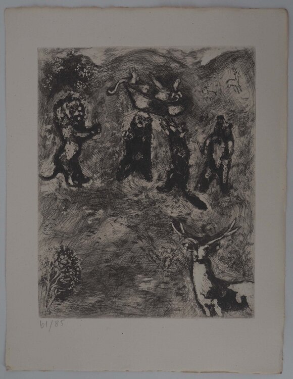 Les obsèques de la lionne Marc Chagall