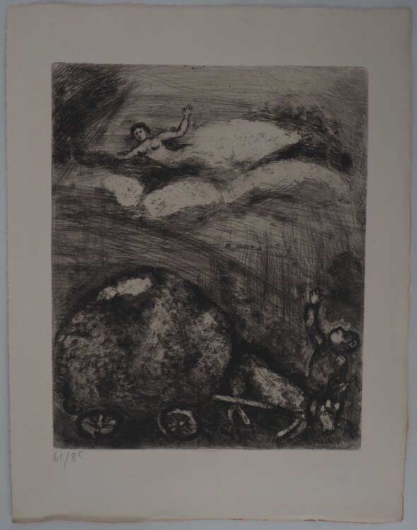 Le charretier embourbé Marc Chagall