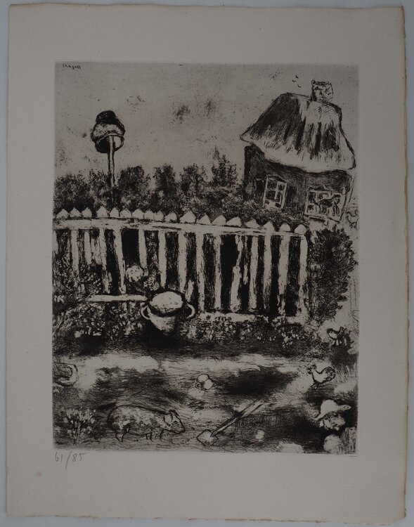 Le Pot de terre et le Pot de fer Marc Chagall