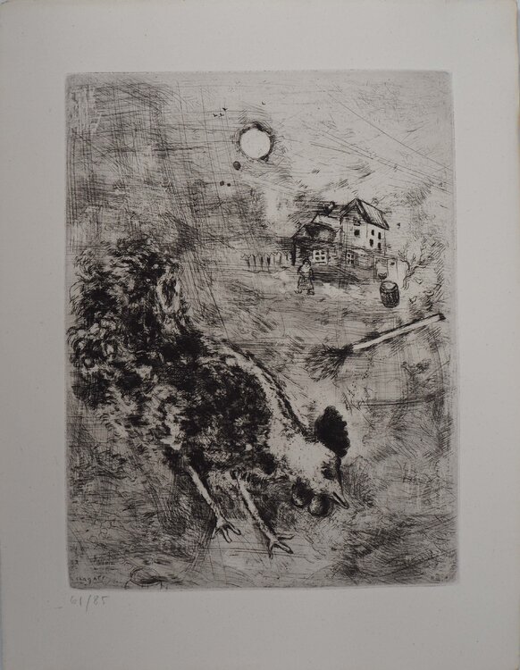 Le coq et la perle Marc Chagall