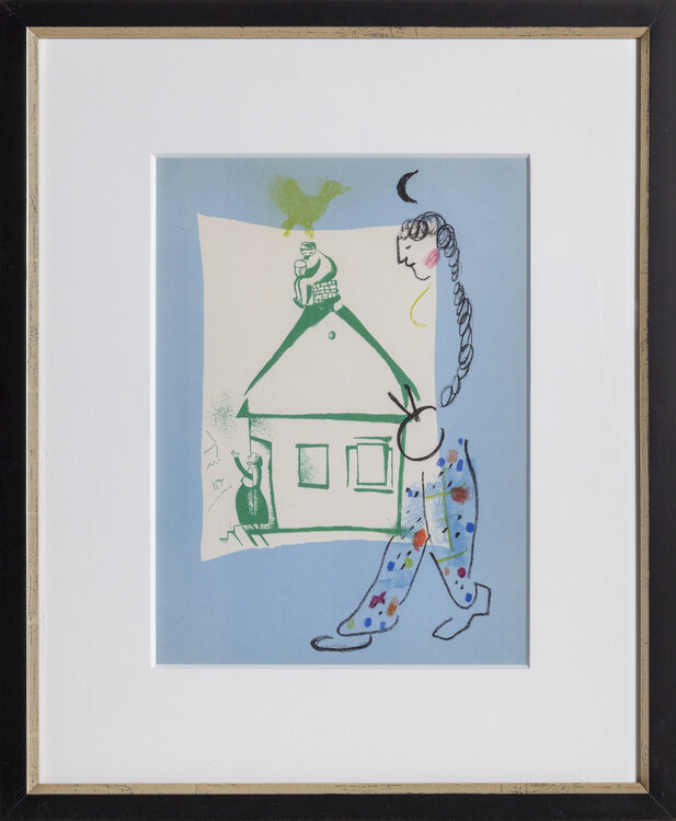 Our House in My Village Marc Chagall