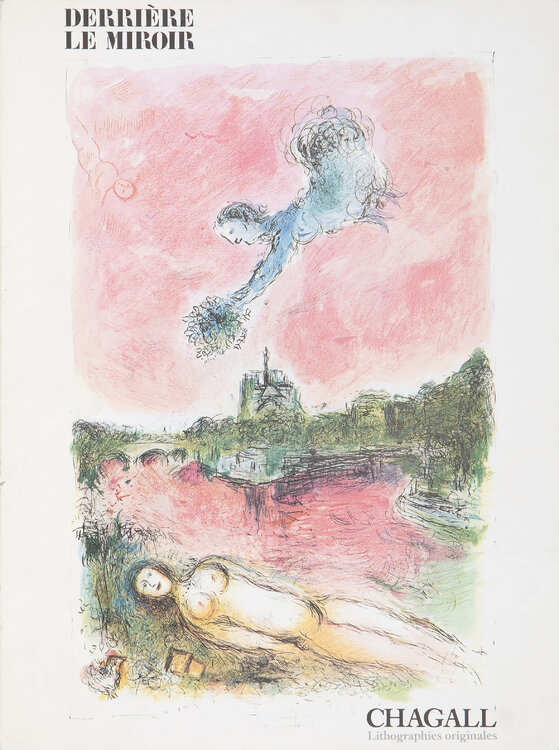 Derriere Le Miroir No 246 Marc Chagall