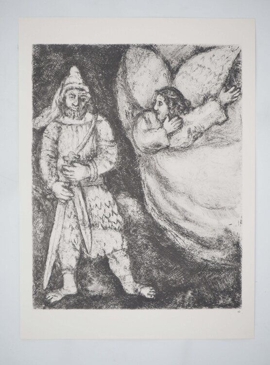 Josué le successeur de Moïse Marc Chagall