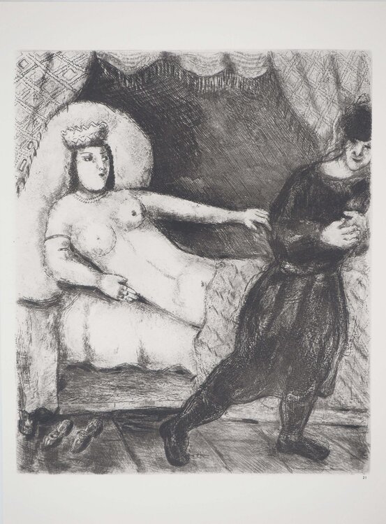 La femme qui essaya de séduire Joseph Marc Chagall