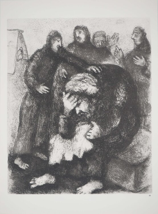Jacob dévasté par la disparition de son fils Marc Chagall