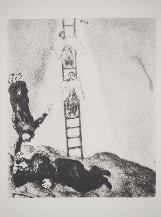 Le rêve de Jacob Marc Chagall