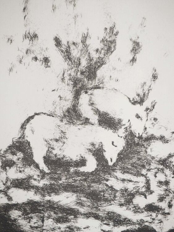 Après le déluge, le sacrifice à l'Eternel Marc Chagall