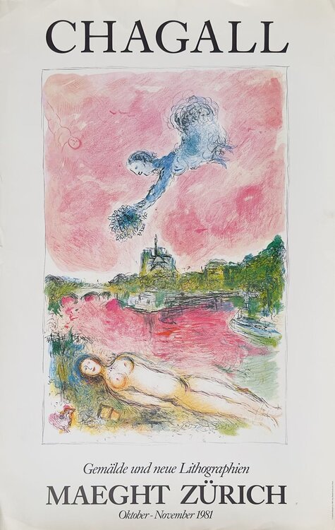 Expo 81 - Galerie Maeght I Marc Chagall