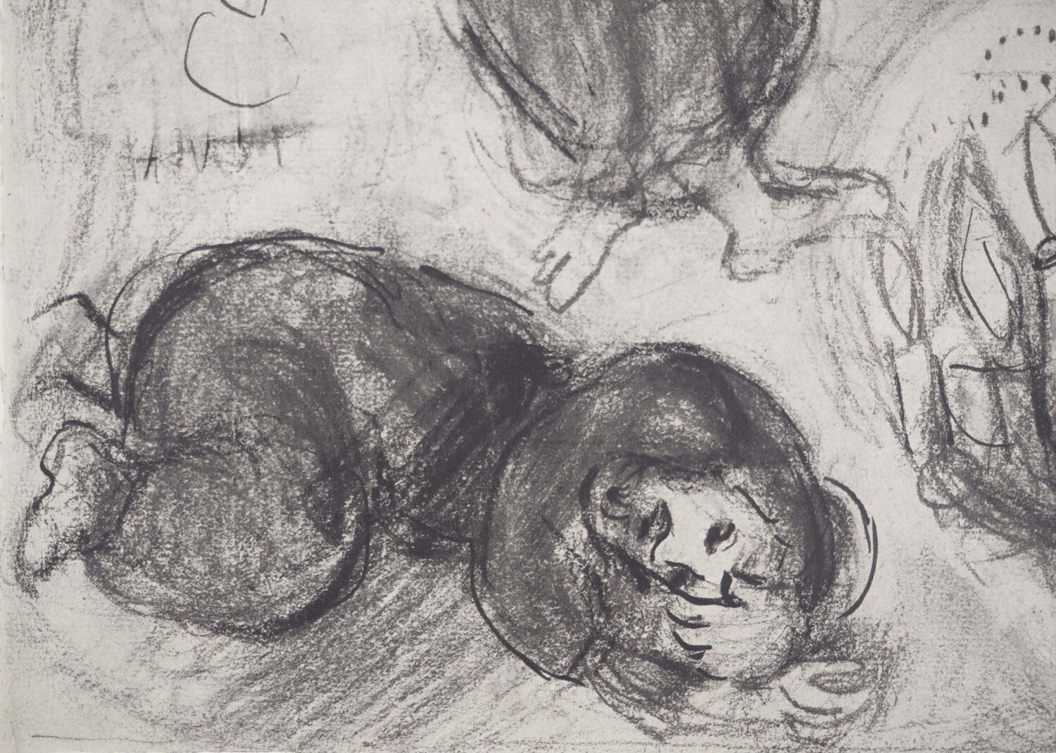 La vision de la sorcièr Marc Chagall