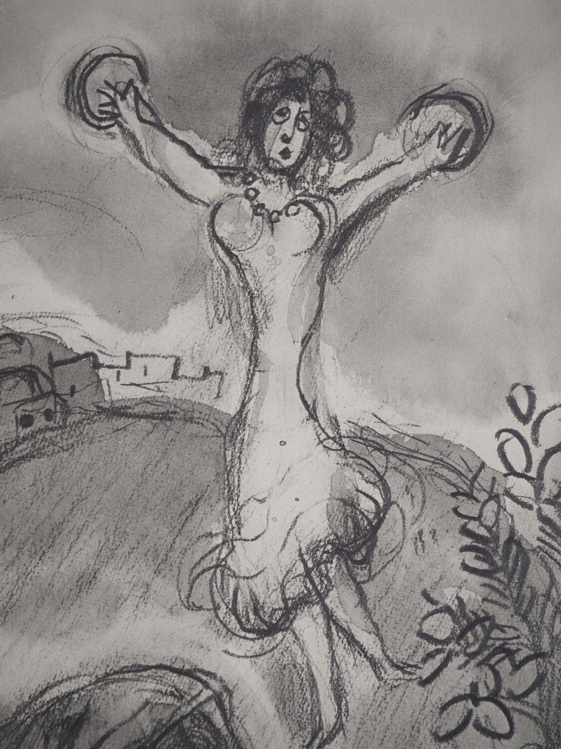 Le sacrifice: La fille de Jepht Marc Chagall