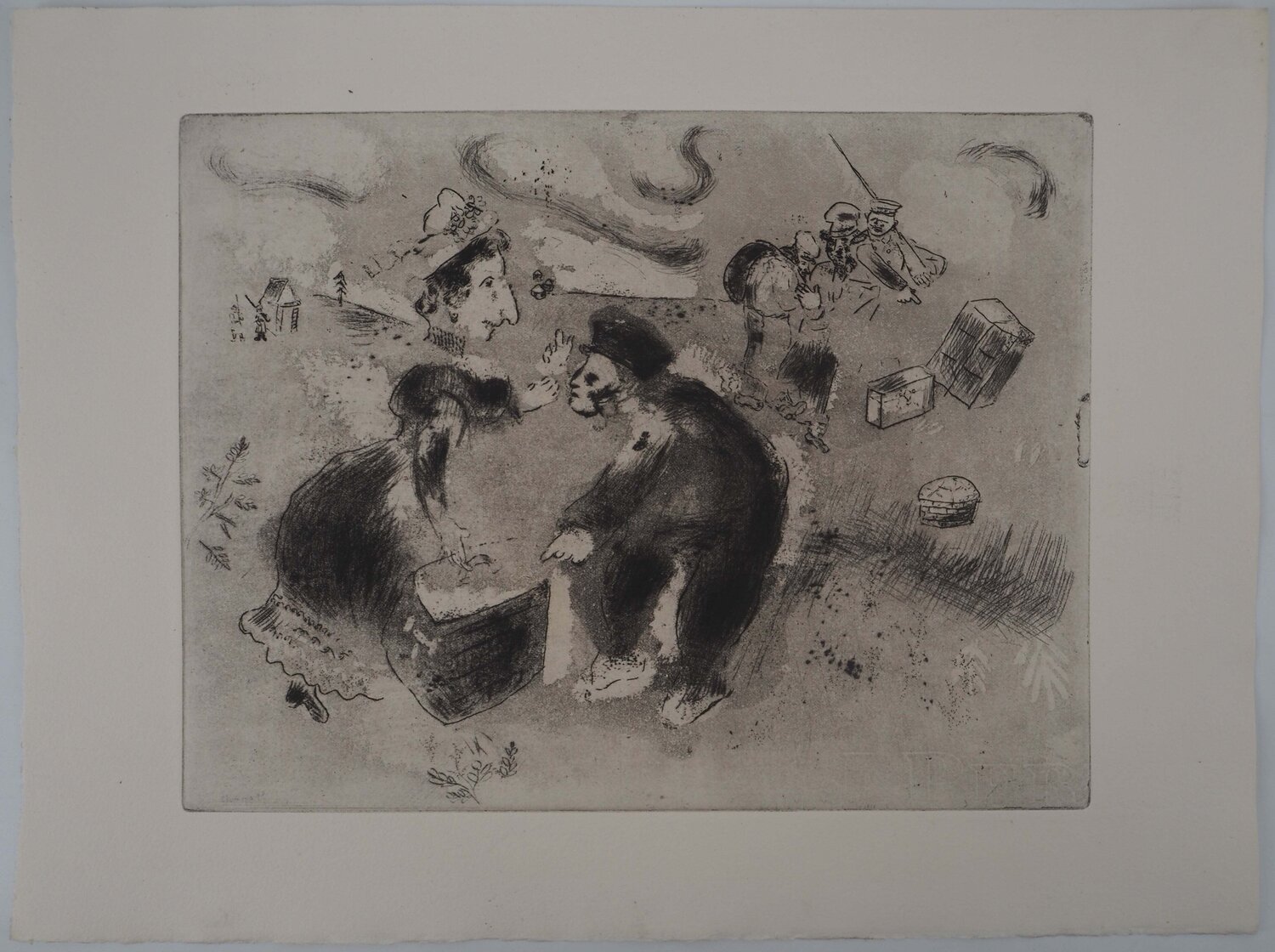 Tchitchikov douanier Marc Chagall Édition à vendre