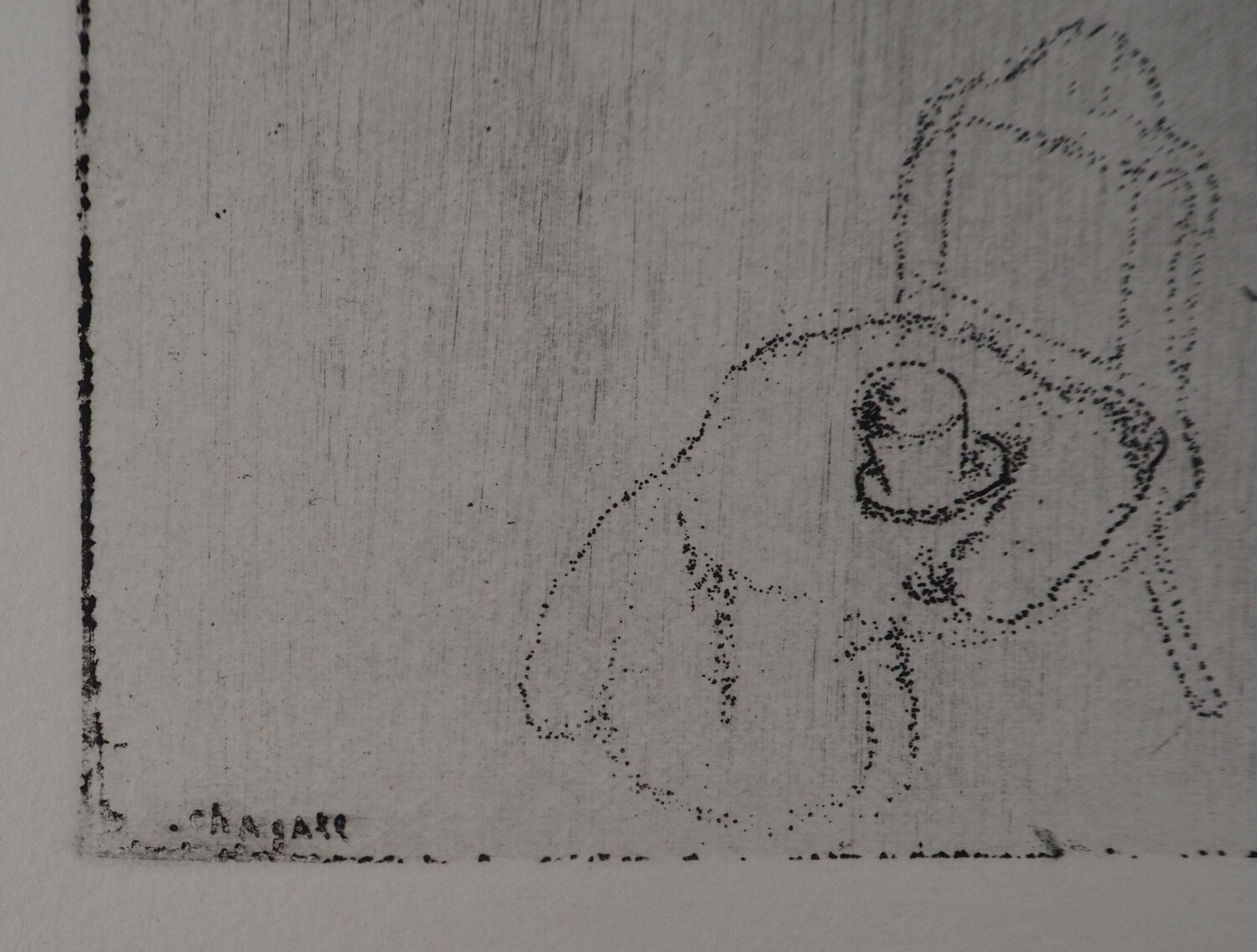 Le rendez-vous des hommes (Les témoins) Marc Chagall Druck zu verkaufen