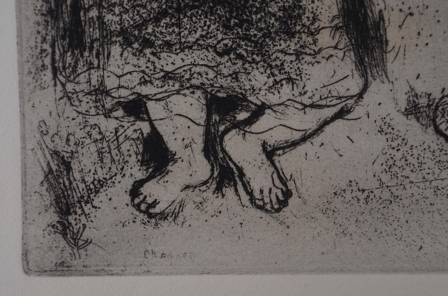 Le conflit (Grigori va-toujours-et-tu-n'arriveras-pas) Marc Chagall Druck zu verkaufen