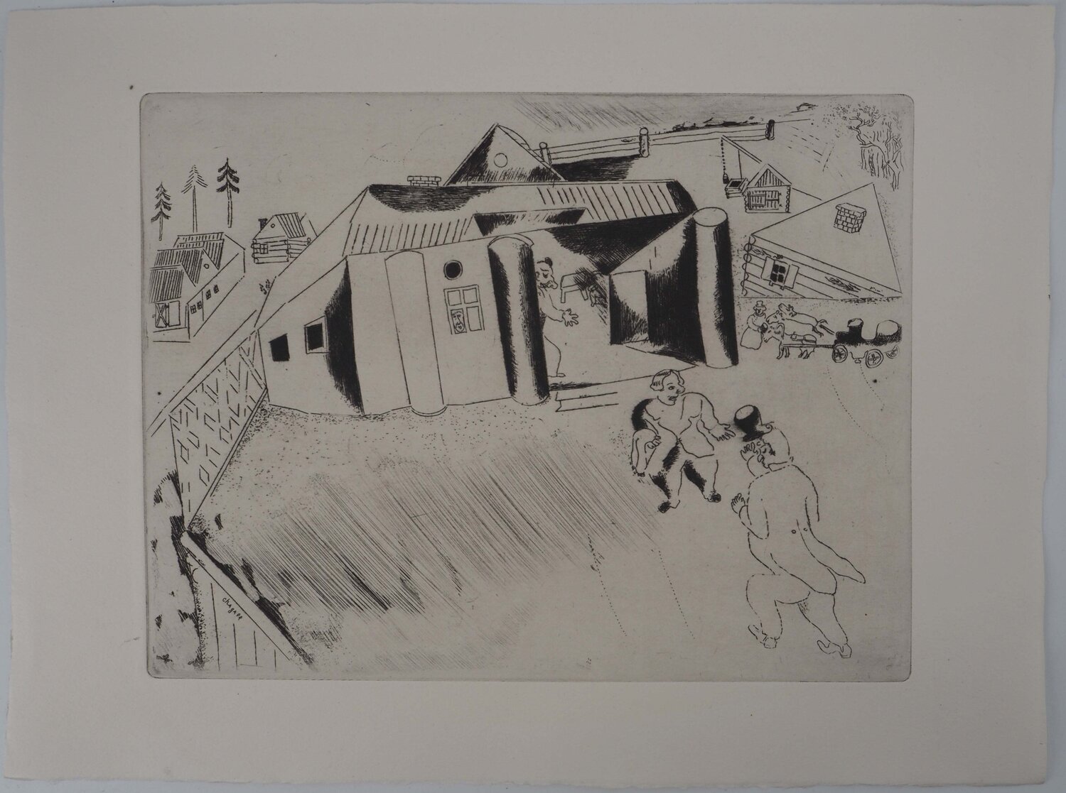 La maison de Sobakévitch Marc Chagall Édition à vendre