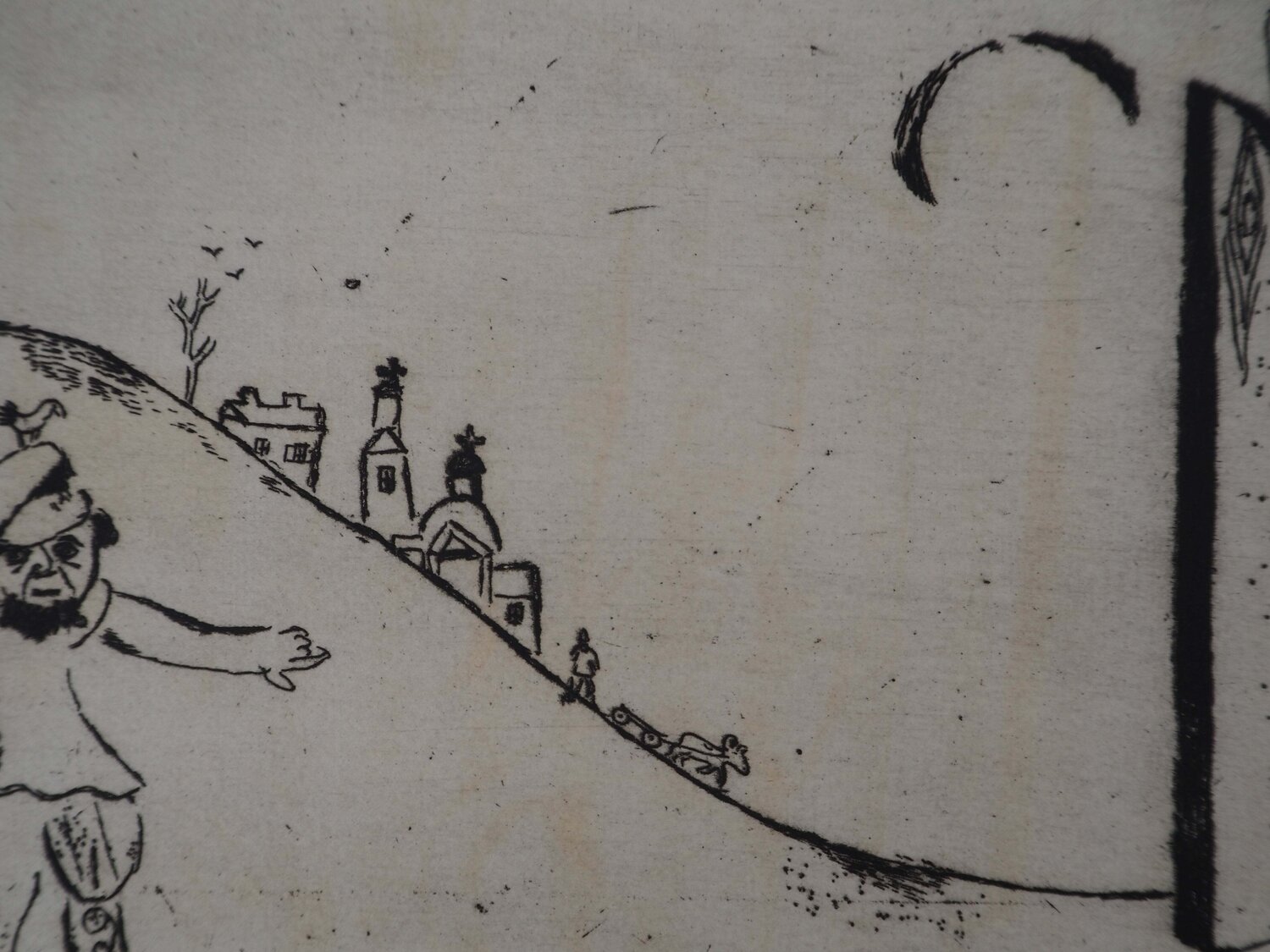 L'arrivée de Tchitchikov Marc Chagall