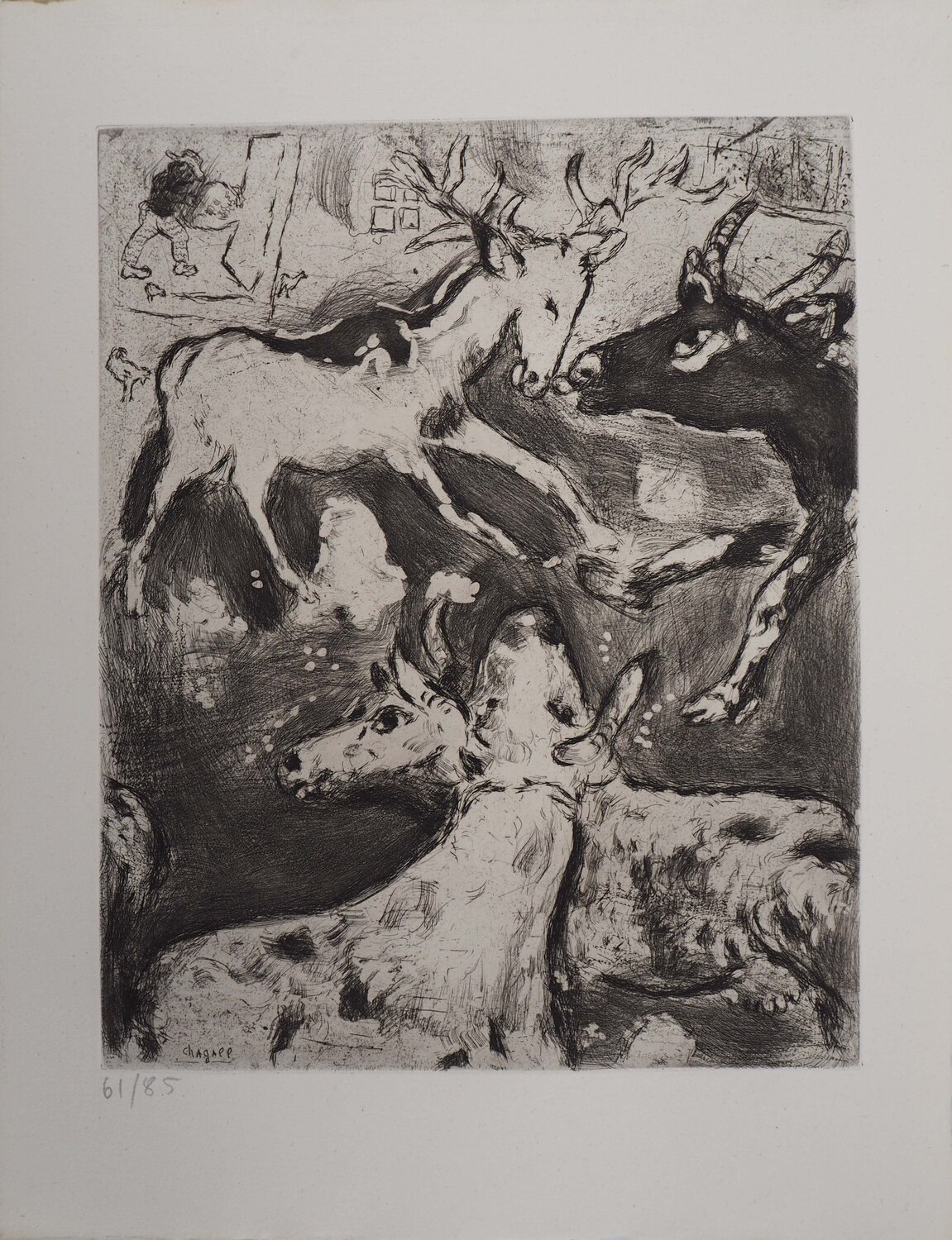 L'œil du Maître Marc Chagall Print for sale