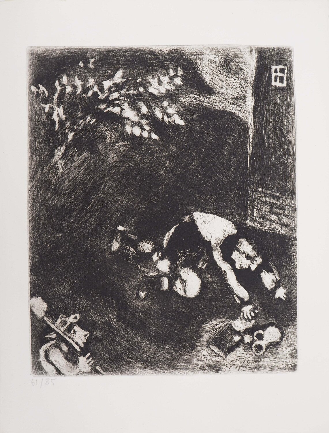 L'avare qui a perdu son trésor Marc Chagall Impresión en venta