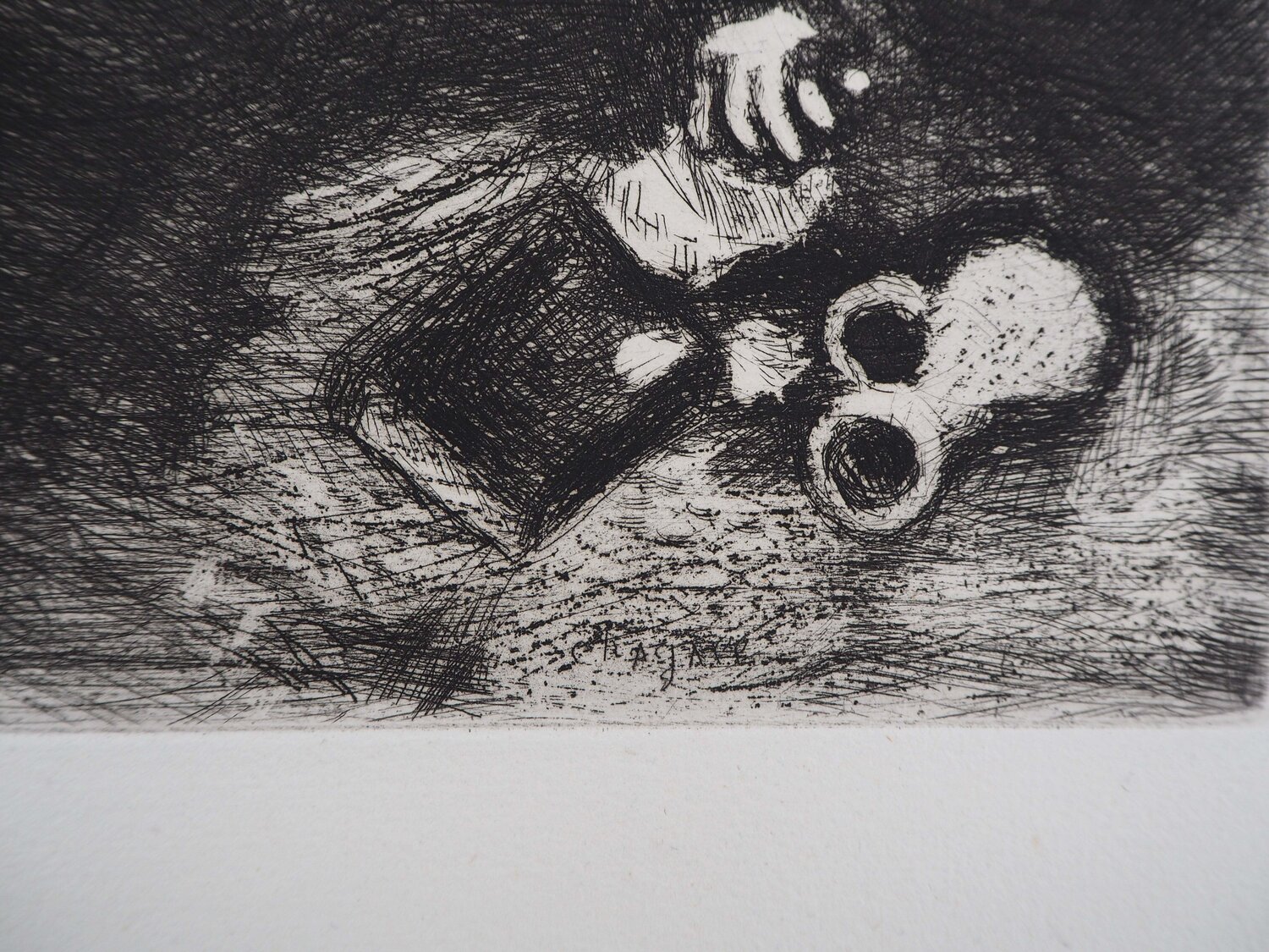 L'avare qui a perdu son trésor Marc Chagall
