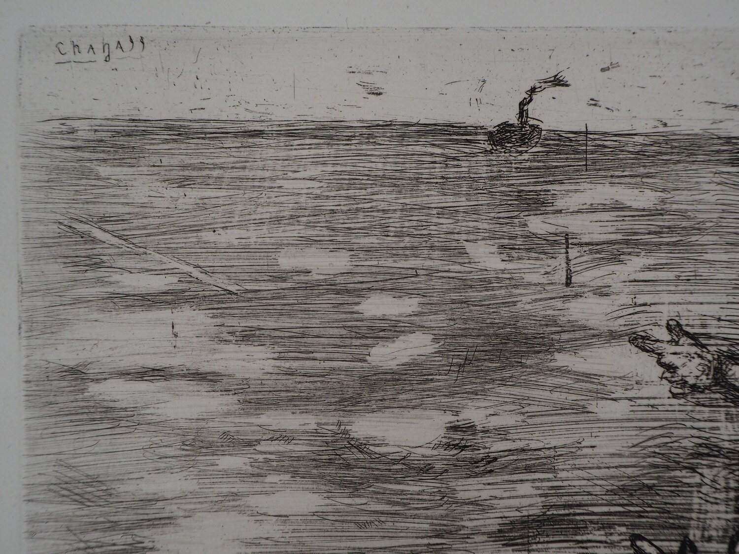 Face à la mer (Le chameau et les bâtons flottants) Marc Chagall Druck zu verkaufen