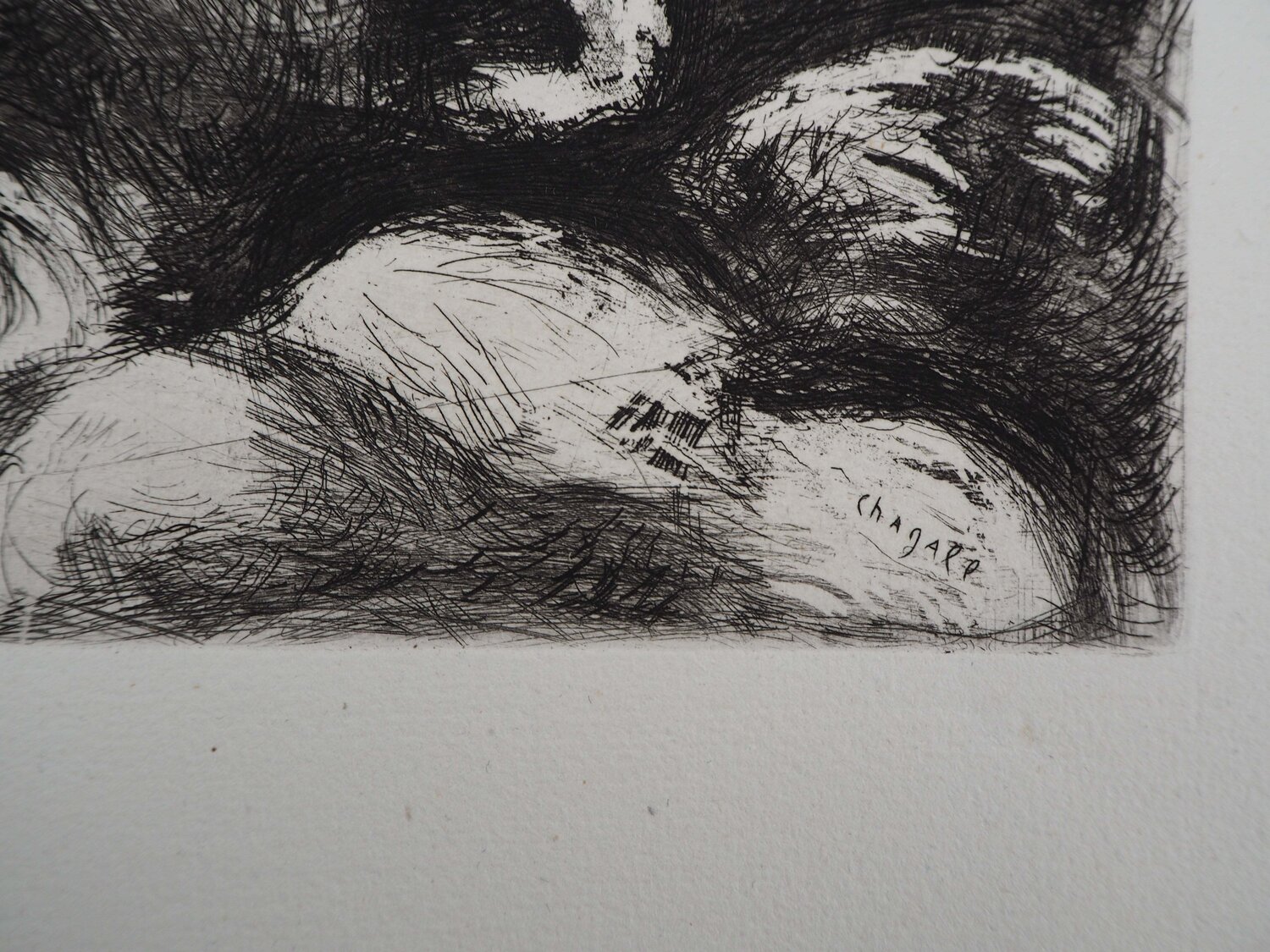 L'ivrogne et sa femme Marc Chagall