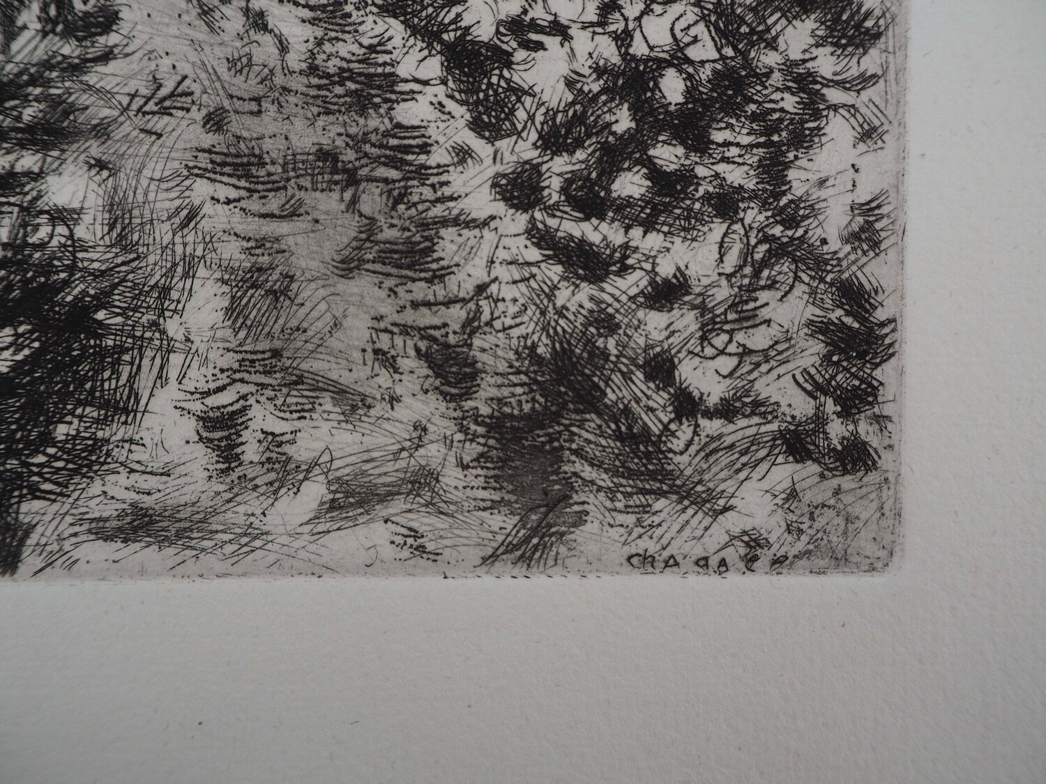 Le chêne et le roseau Marc Chagall