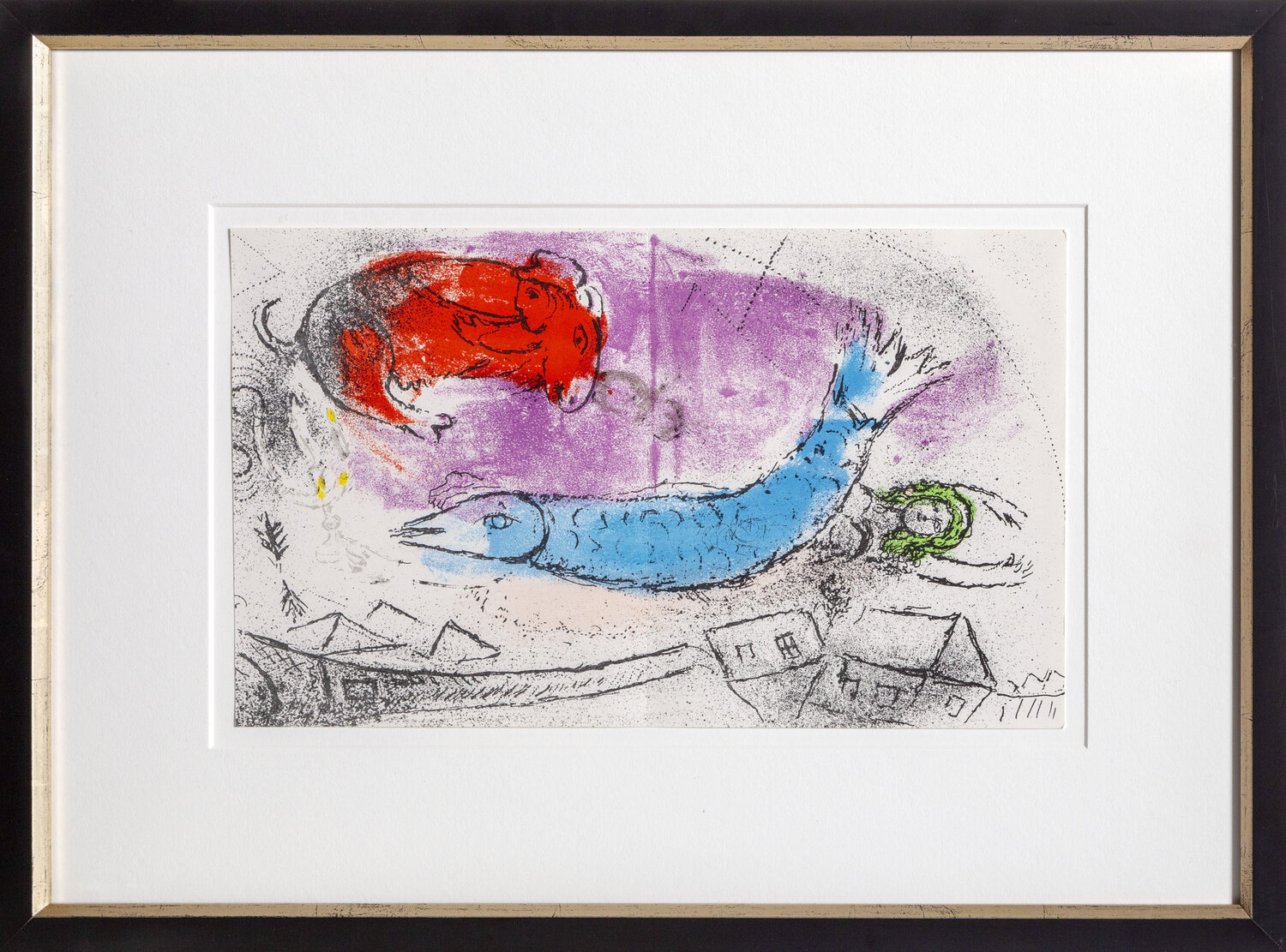 Le Poisson Bleu Marc Chagall