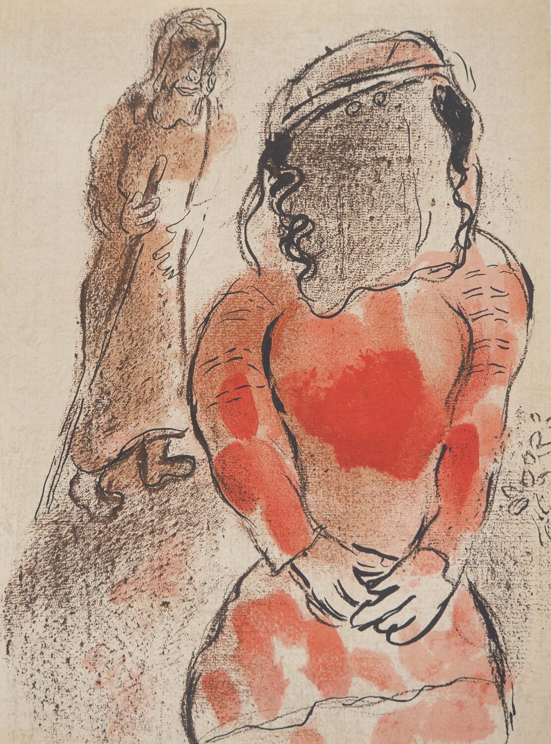 La Bible : La belle fille de Judas Marc Chagall