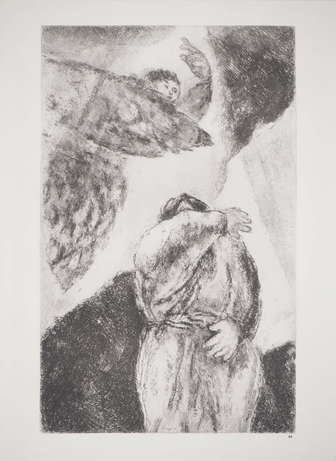 L'Eternel se manifeste à Elie Marc Chagall Édition à vendre