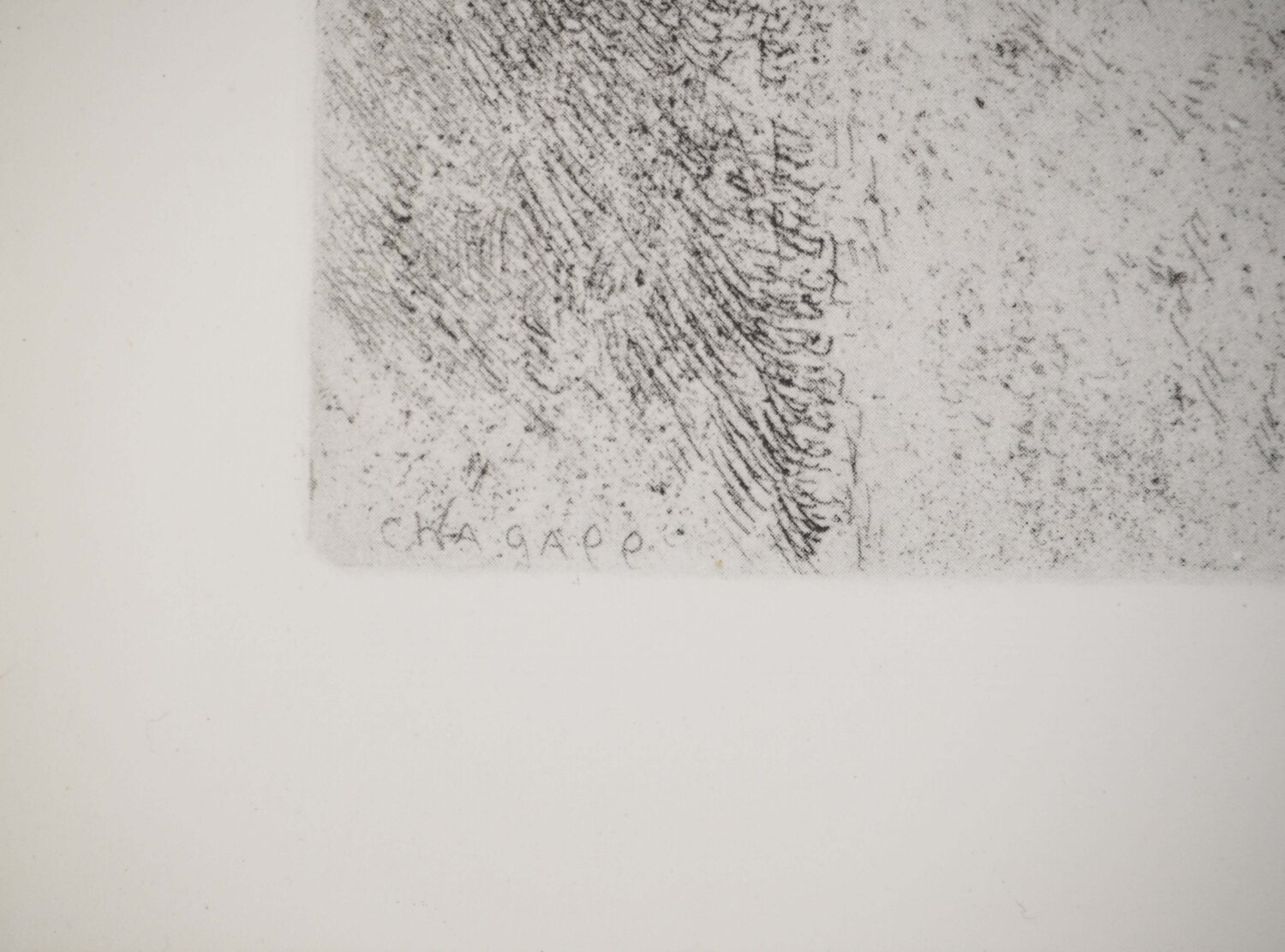 David chante un hymne de victoire Marc Chagall