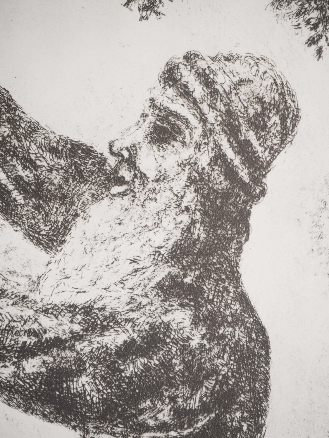 Josué prêche à son peuple Marc Chagall