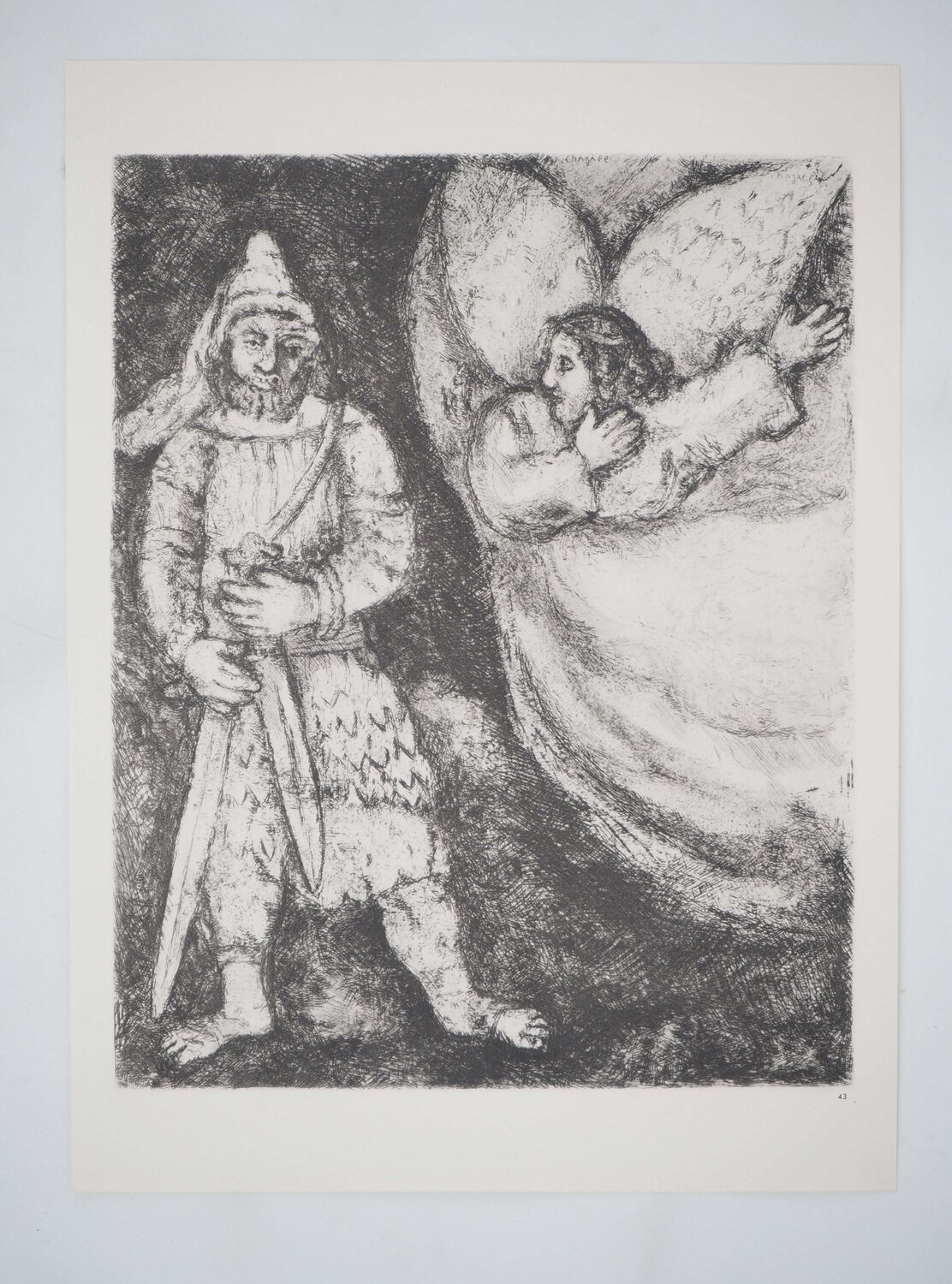 Josué le successeur de Moïse Marc Chagall Print for sale