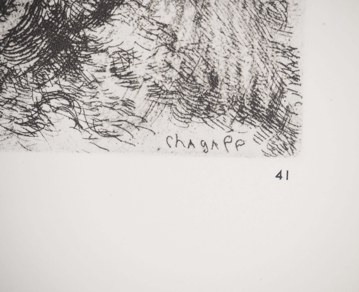 Mort de Moïse Marc Chagall