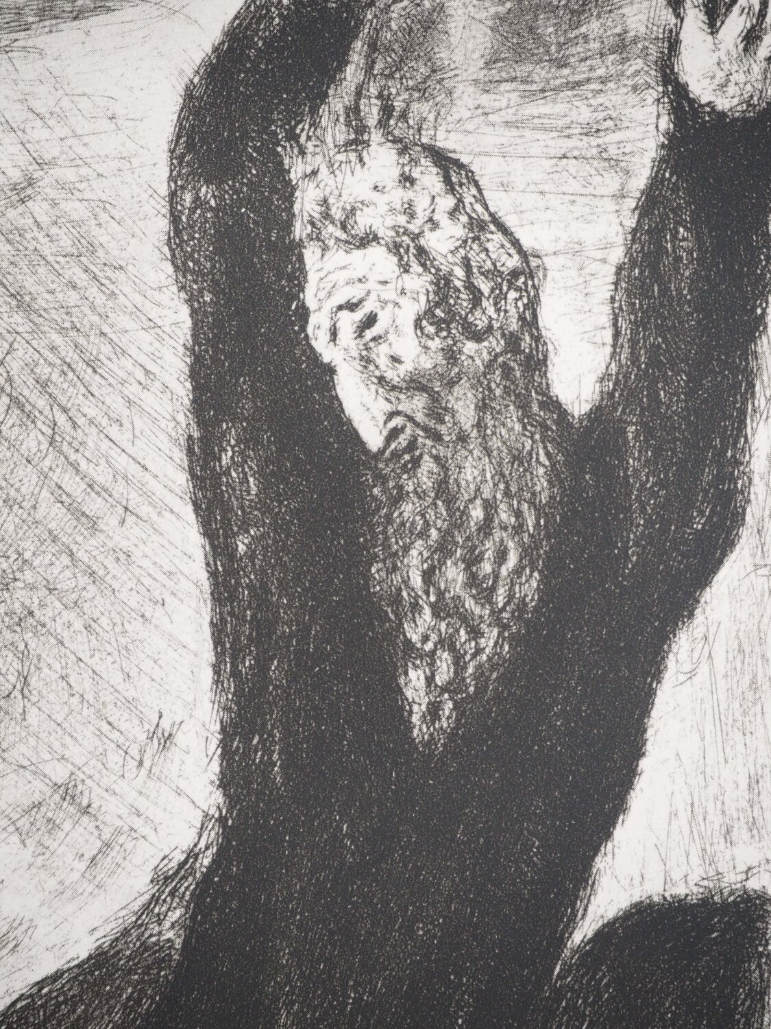 Moïse brise les Tables de la Loi Marc Chagall