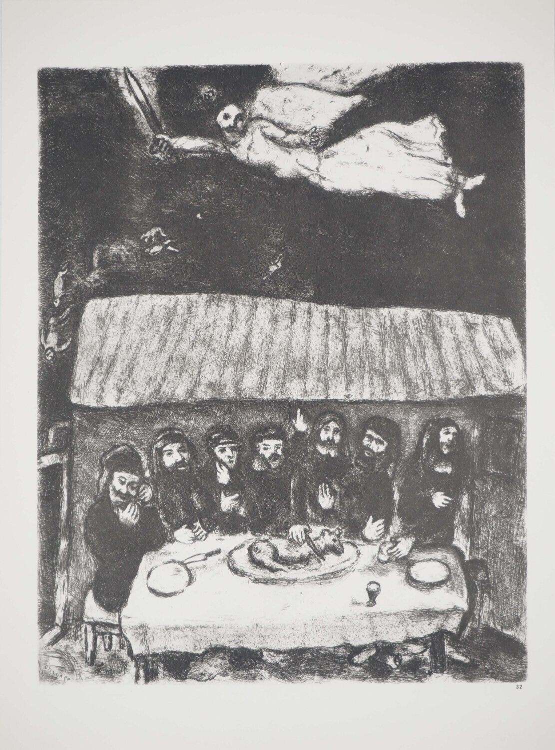 L'agneau de la Pâque Marc Chagall Impresión en venta
