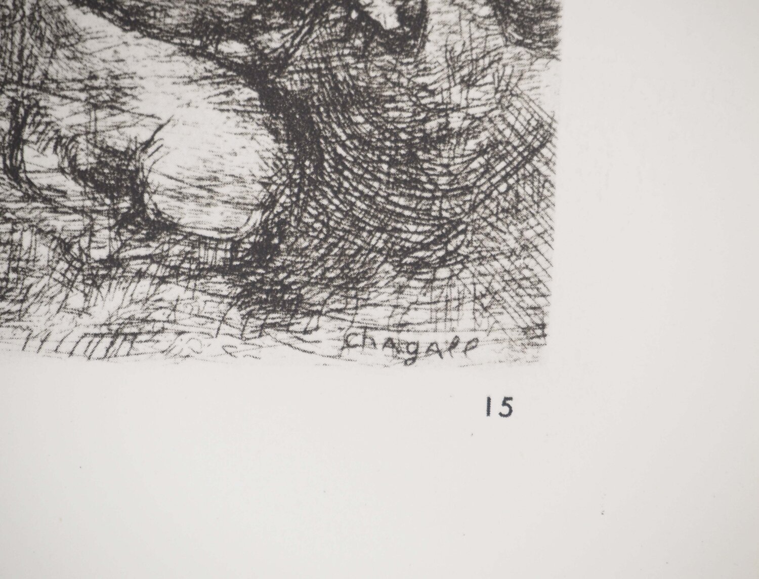 Rencontre entre Jacob et Rachel Marc Chagall