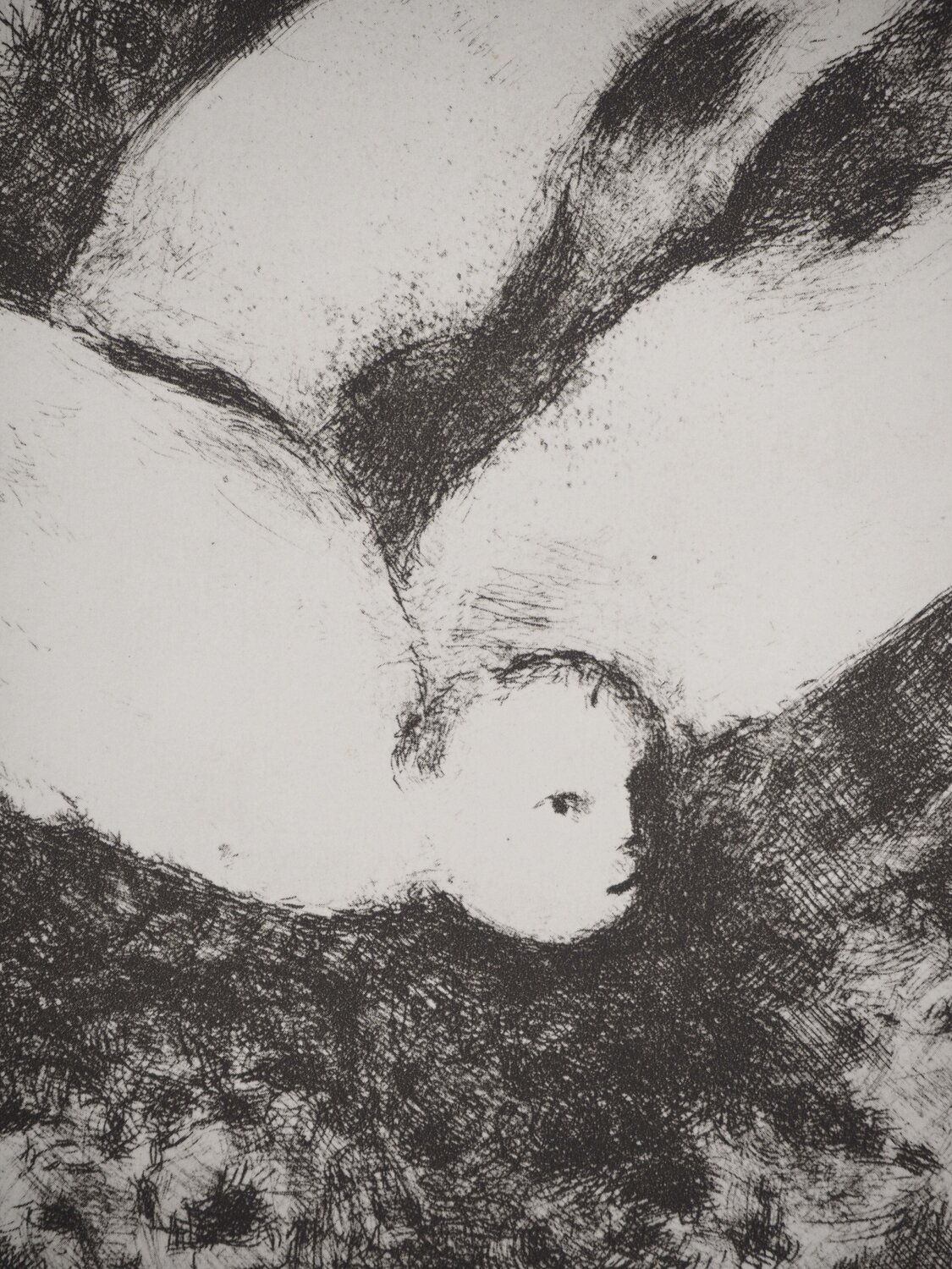 Abraham sur le point d'immoler son fils Marc Chagall