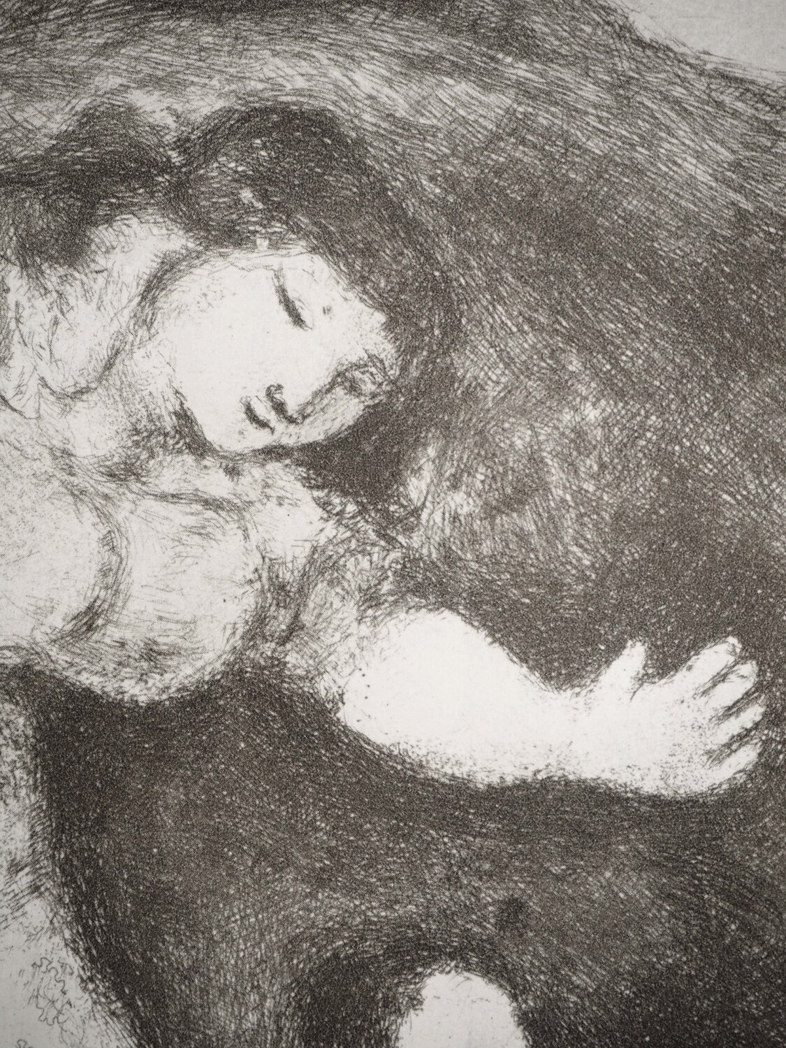 Les filles de Lot enivrant leur père Marc Chagall