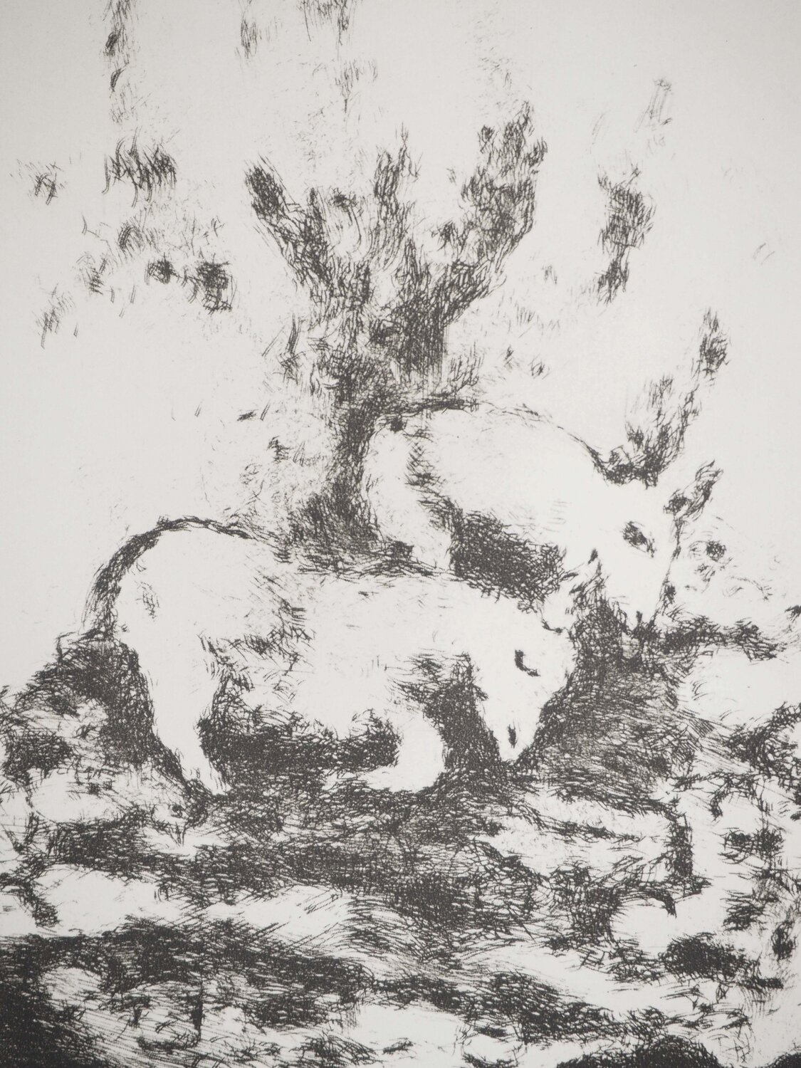 Après le déluge, le sacrifice à l'Eternel Marc Chagall Druck zu verkaufen