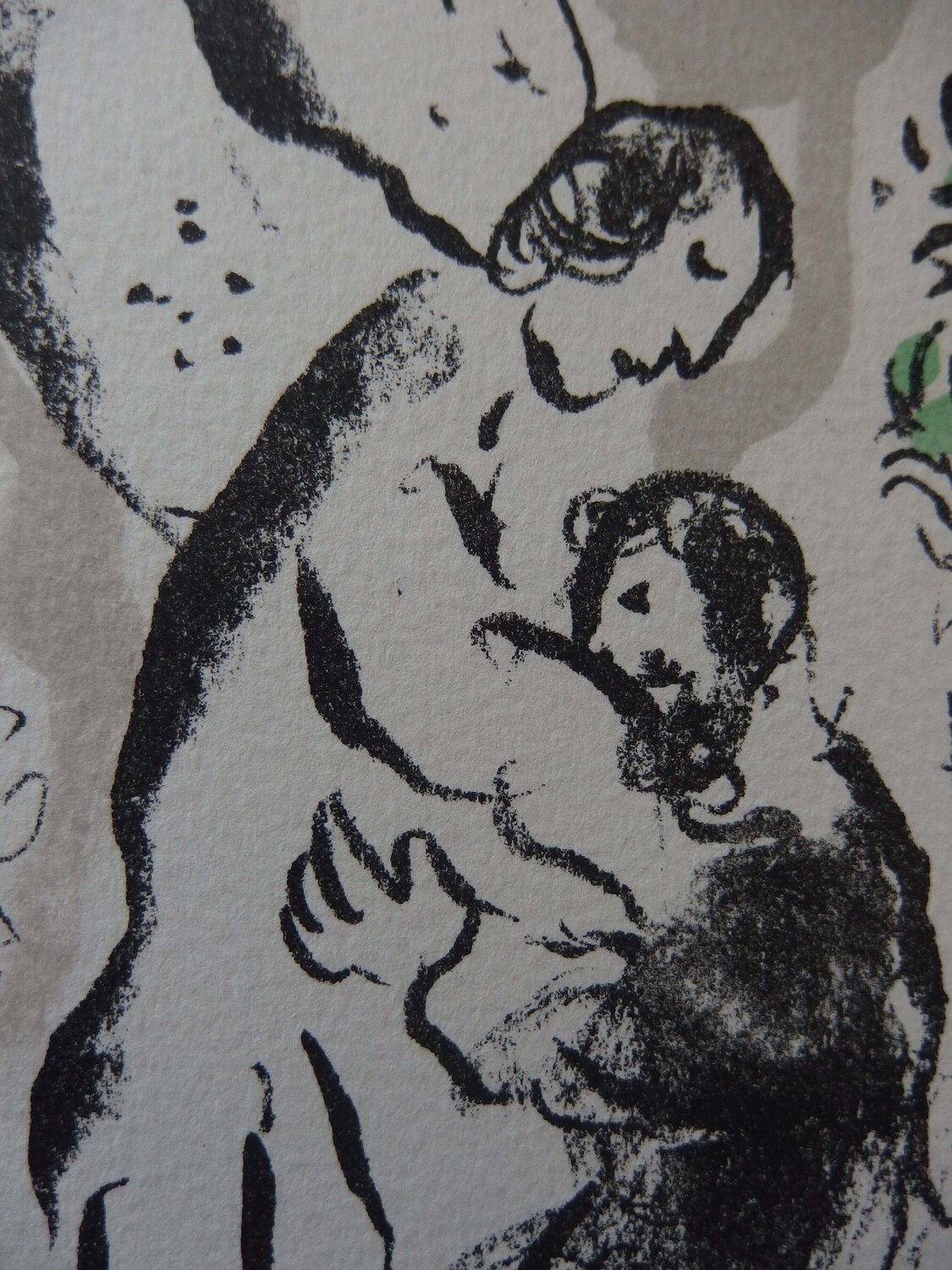 L'ange réconfortant Marc Chagall