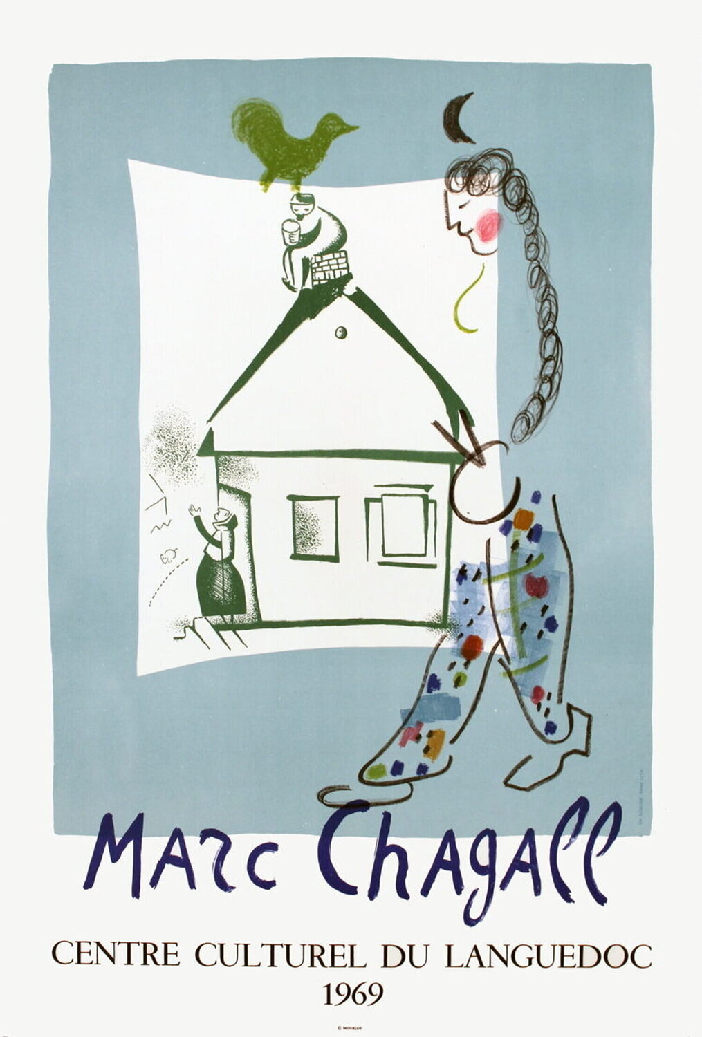 The House in My Village Marc Chagall