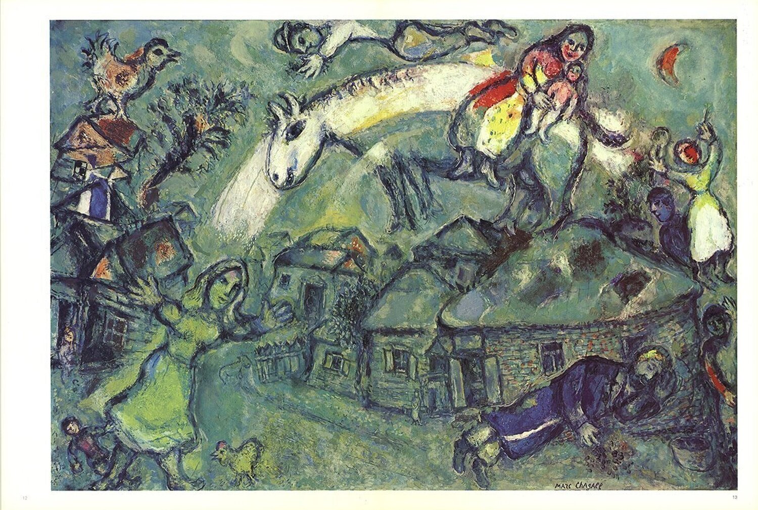 DLM No. 182 Pages 12,13 Marc Chagall