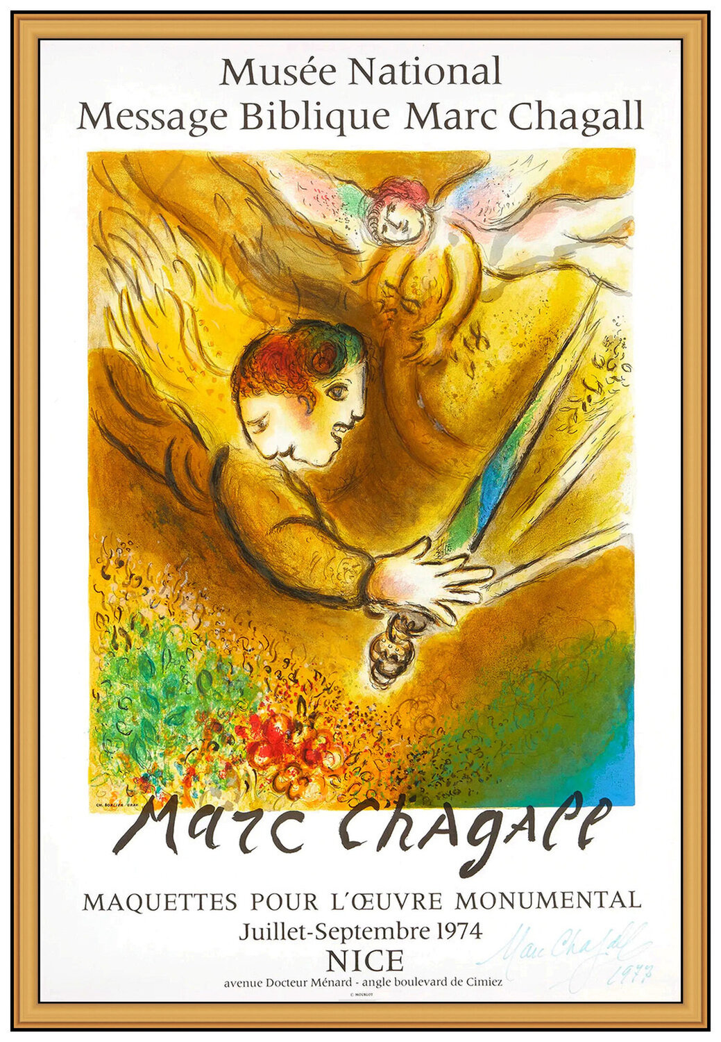L'Ange du Jugement Marc Chagall
